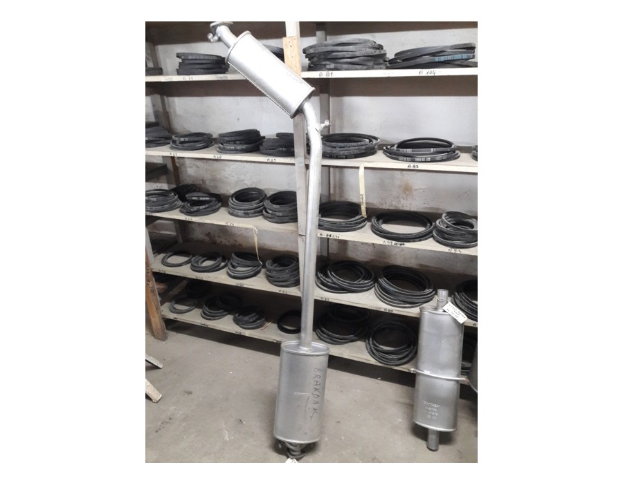 Marmitta Silenziatore scarico centrale Alfa Romeo 164 2.0 TS - Croma 2.0 - Thema 2.0  oe 82394854 - Exhaust System ALFA 164