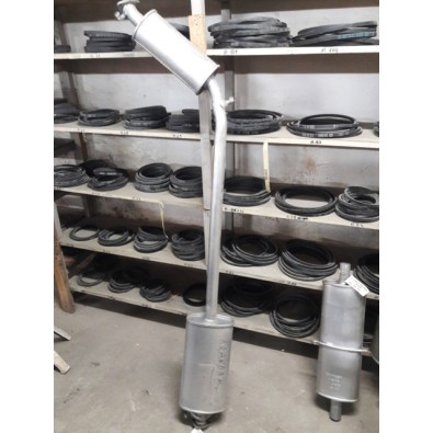 Marmitta Silenziatore scarico centrale Alfa Romeo 164 2.0 TS - Croma 2.0 - Thema 2.0  oe 82394854 - Exhaust System ALFA 164