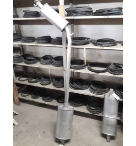 Marmitta Silenziatore scarico centrale Alfa Romeo 164 2.0 TS - Croma 2.0 - Thema 2.0  oe 82394854 - Exhaust System ALFA 164