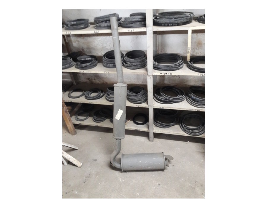 Marmitta Silenziatore scarico centrale Lancia Beta berlina - HPE  - Trevi - oe 82376917- Exhaust System Lancia Beta HPE