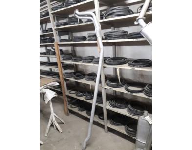 Tubo collettore marmitta anteriore scarico Fiat 1500 -1600 Coupe' Cabrio oe 4067445  - exhaust System  Fiat 1500 - 1600