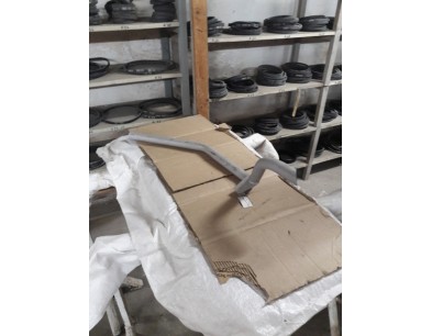 Marmitta Silenziatore scarico post Fiat 1100 Familiare  - 273207 - Rear exhaust system Fiat 1100 R SW