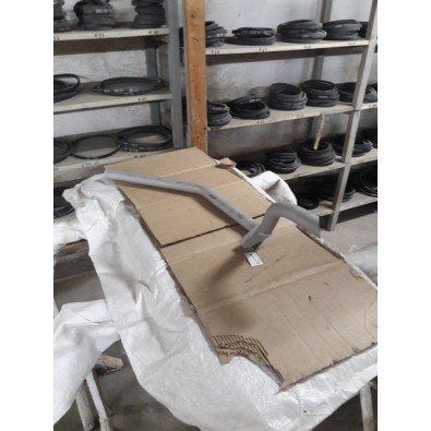 Marmitta Silenziatore scarico post Fiat 1100 Familiare  - 273207 - Rear exhaust system Fiat 1100 R SW