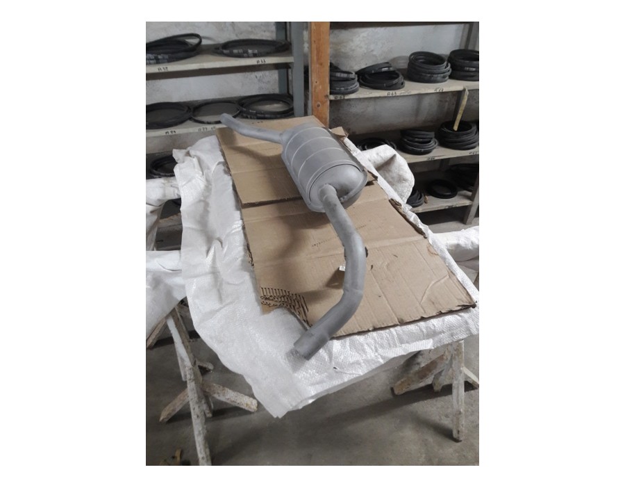 Marmitta Silenziatore scarico centrale Autobianchi A112 71-73 - oe 4252935  Exhaust System A112