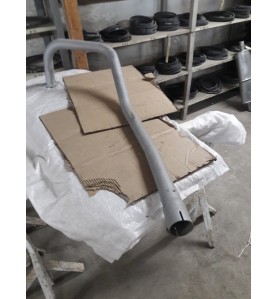 Tubo collettore marmitta anteriore scarico Fiat 1100 TN - 241 TN -oe 4067750 -  exhaust System  Fiat 1100 241 TN