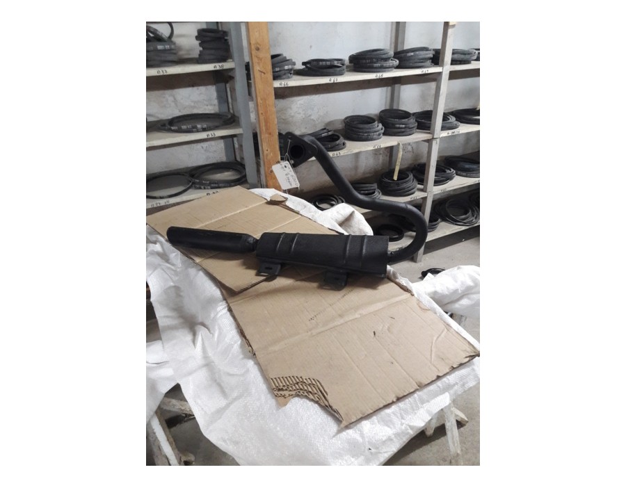 Marmitta Silenziatore scarico Fiat 600 D - exhaust system Fiat 600 D
