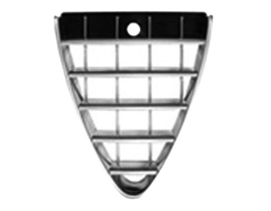 Scudo Griglia radiatore alluminio satinato Alfa Romeo 147 04-10 - AA 3422001 - oe 156075731 - Grill Alfa Romeo 147