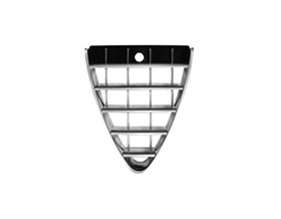 Scudo Griglia radiatore alluminio satinato Alfa Romeo 147 04-10 - AA 3422001 - oe 156075731 - Grill Alfa Romeo 147