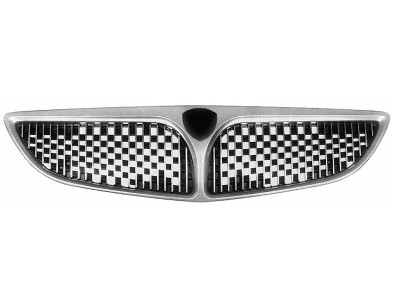 Griglia radiatore cornice cromata Lancia Y 00-03 Elefantino - LA0012001 - oe 735297079 - Front Grill Lancia Y 00-03