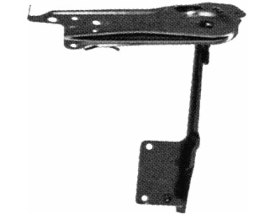 Sede faro sx Audi 80 86-91 - 04804045 - oe 893805856A - Left headlamp seat Audi 80 86-91
