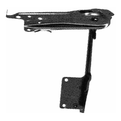 Sede faro sx Audi 80 86-91 - 04804045 - oe 893805856A - Left headlamp seat Audi 80 86-91