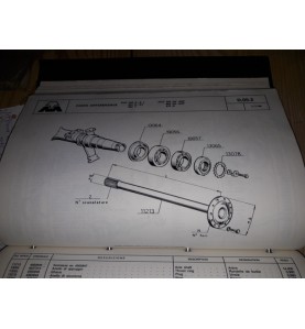 Semiasse Fiat  650 - 662 - OE 4660949 - Drive shaft Fiat 650 - 662