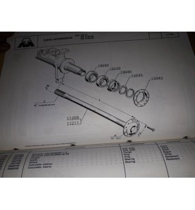Semiasse Fiat 645 - 650 - C40 - oe 4567340- Drive shaft Fiat 645 - 650 - C40