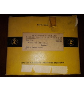 Serie fasce segmenti elastici x 6 Pistoni Fiat C40 - Piston ring series - Diametro 95 - 3