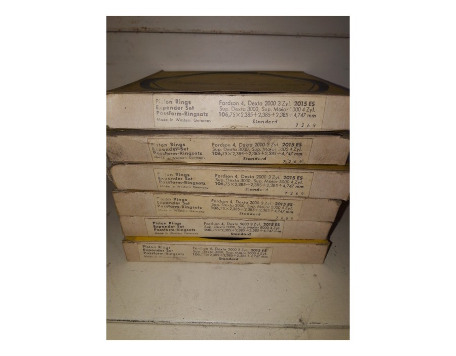 Serie fasce segmenti elastici x 1 pistone - Diametro 106,75 - 2015 ES -  Piston ring series - 2,385 + 2,385 + 2,385 + 4,747