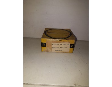Serie fasce segmenti elastici Fiat 600 I° serie -  1953 ES - Piston Rings set - Diametro 60 - 2