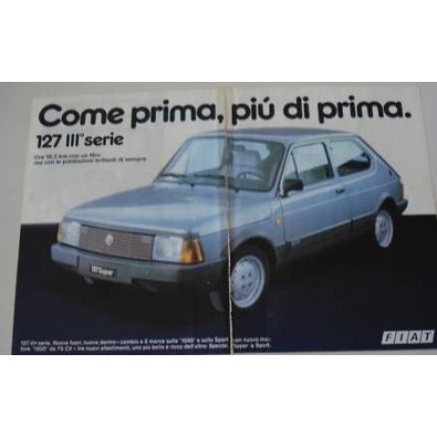 5938675 Paraurti post Fiat 127 III serie - Ricambio originale Fiat - Front Bumper Fiat 127 III series - original spare part