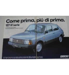 5938675 Paraurti post Fiat 127 III serie - Ricambio originale Fiat - Front Bumper Fiat 127 III series - original spare part