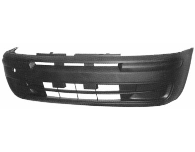 735271239 Paraurti ant Fiat Punto 99-03 5 porte Goffrato nero - Ricambio originale Fiat - Front Bumper Punto 99