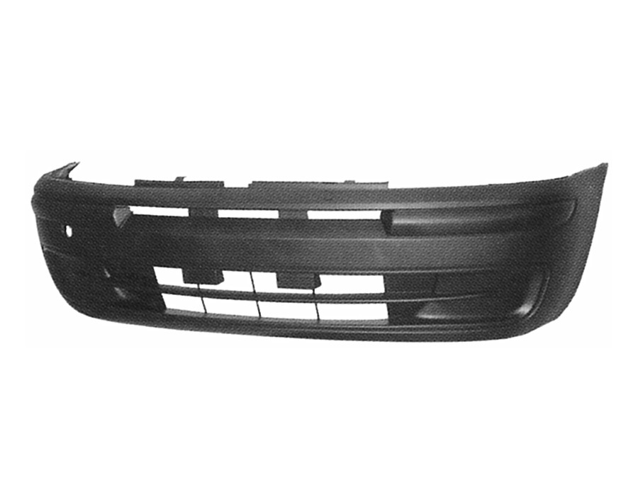 735271239 Paraurti ant Fiat Punto 99-03 5 porte Goffrato nero - Ricambio originale Fiat - Front Bumper Punto 99