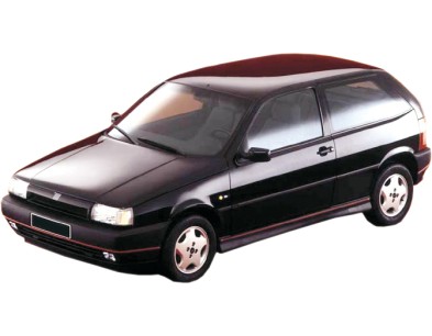 7638037 Paraurti post Fiat Tipo 87-93 e 93-95 mq - Ricambio originale Fiat - Rear bumper Fiat Tipo