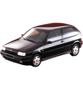 7638037 Paraurti post Fiat Tipo 87-93 e 93-95 mq - Ricambio originale Fiat - Rear bumper Fiat Tipo