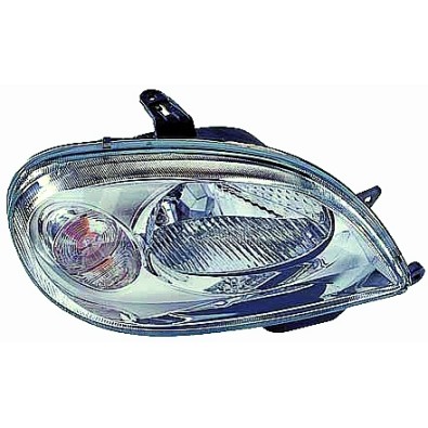 Faro Fanale Proiettore dx H4 Citroen Saxo 99-04 - LV0036 - oe 6204W2 - Right headlight Saxo 99-04