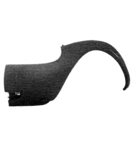 Paraurti Cantonale ant sx grigio Ford KA 96-02 - oe 1072118 - Left grey bumper Ford KA 96-02