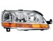 Faro Fanale Proiettore dx H7 H1 elet c/mot Fiat Idea 03-05 - FT3504903 - oe 71744295- Right headlight Fiat Idea