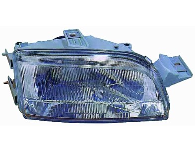 Faro Fanale Proiettore dx H4 MAN-ELET Fiat Punto 93-99 - Marelli - FT1324603 - oe 46402649 - Right headlight Fiat Punto 93