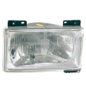 Faro Fanale Proiettore dx H4 Fiat Ducato 90-94 - FT9184803- oe 5936224 - Right headlight Fiat Ducato 90-94