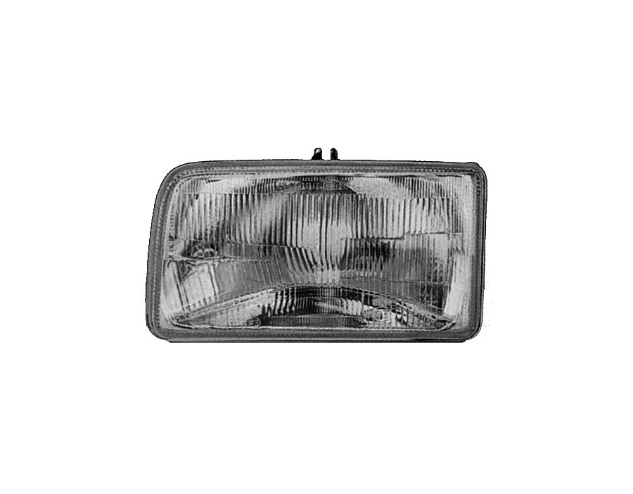 Faro Fanale Proiettore sx H4 Man Ford Fiesta 83-89 - Valeo 029480 -  oe 1652633 - Left headlight Fiesta 83-89