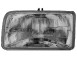 Faro Fanale Proiettore sx H4 Man Ford Fiesta 83-89 - Valeo 029480 -  oe 1652633 - Left headlight Fiesta 83-89