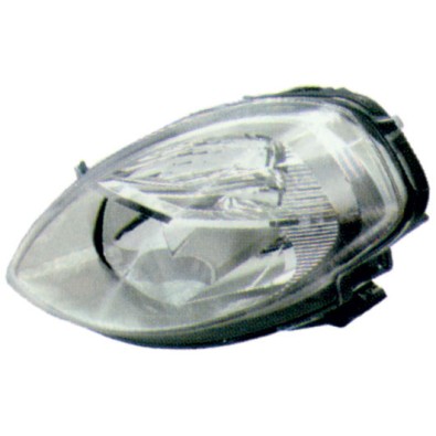 Faro Fanale Proiettore sx H3  H7 Lancia Ypsilon 03-06  . oe 51702680 - Left headlight Lancia Ypsilon 03-06