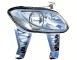 Faro fendinebbia dx H3 Lancia Ypsilon 03-06 - LA0024413 - Marelli - oe 51703973 - Right fog light Lancia Ypsilon 03-06