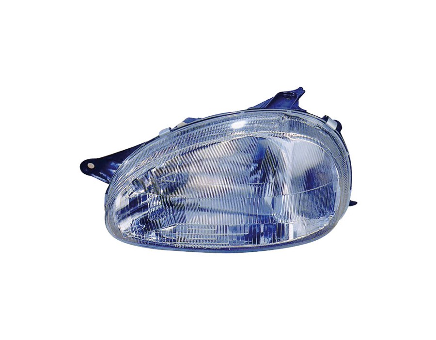 Faro Fanale Proiettore sx elett H4 Opel Corsa B 93-00 - LV335 - Prasco - Left headlight Corsa B