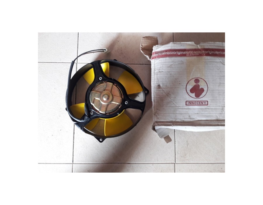 Ventola raffredamento Innocenti Mini 3C motore Daihatsu - Ricambio originale- Cooling fan Innocenti Mini 3C - Genuine part Ventola raffredamento Innocenti Mini 3C motore Daihatsu - Ricambio originale- Cooling fan Innocenti Mini 3C - Genuine part