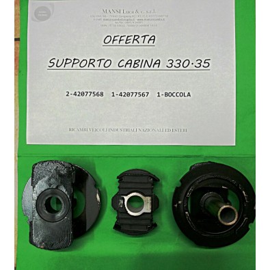 42077567 42077568 Kit Supporto cabina FIAT IVECO 330.35  per 2 lati-  FIAT IVECO 330.35 cab support