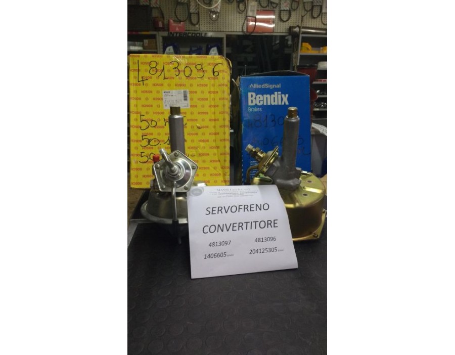4813097 Servofreno Convertitore IVECO - 70 OM - Brake booster for IVECO 4813097 Servofreno Convertitore IVECO - 70 OM - Brake booster for IVECO