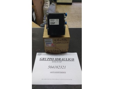 504182321 Pompa ABS ESP Gruppo idraulico FIAT IVECO Daily - Ricambio originale -  ESP ABS pump FIAT IVECO Daily hydraulic unit -