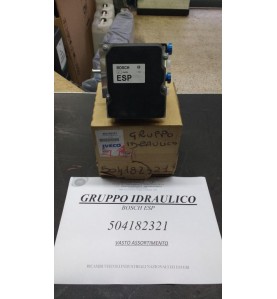 504182321 Pompa ABS ESP Gruppo idraulico FIAT IVECO Daily - Ricambio originale -  ESP ABS pump FIAT IVECO Daily hydraulic unit -