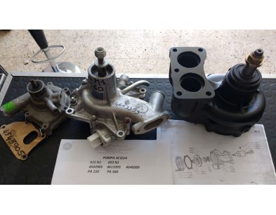 4543905 Pompa Acqua FIAT IVECO 615 N1 - Water Pump FIAT IVECO 615 N1 -