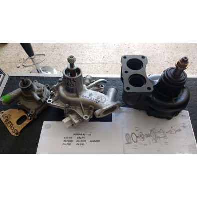 4543905 Pompa Acqua FIAT IVECO 615 N1 - Water Pump FIAT IVECO 615 N1 -