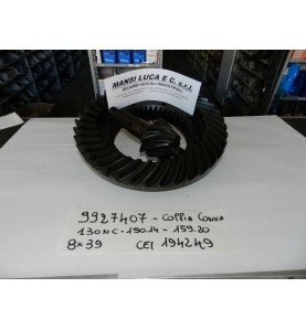 9927407 Coppia Conica FIAT IVECO 130 NC - 150.14 - 159.20 - Conical Pair FIAT IVECO 130 NC - 150.14 - 159.20 -