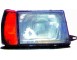 084443 Faro Fanale Proiettore dx Asimmetrico Valeo Autobianchi Y10 85-89 - oe 5974262 - Right headlight Y10 85-89