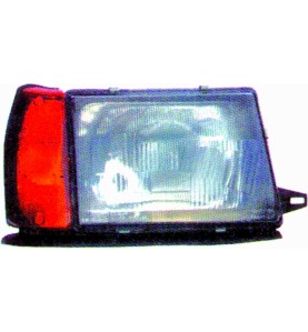 084443 Faro Fanale Proiettore dx Asimmetrico Valeo Autobianchi Y10 85-89 - oe 5974262 - Right headlight Y10 85-89