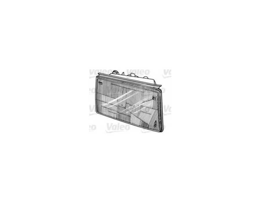 063177 063176 Coppia Fari  Proiettori dx sx H4 Valeo man lancia Thema Turbo-  Right Left headlights Lancia Thema 84-88