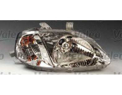 087387 Faro Fanale Proiettore dx H4 Elett Valeo Honda Civic 99-01 3 porte - Right headlight Civic 99-01 3 doors