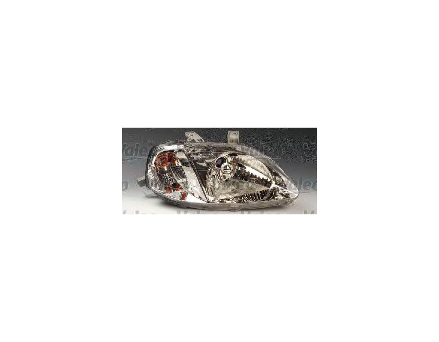087387 Faro Fanale Proiettore dx H4 Elett Valeo Honda Civic 99-01 3 porte - Right headlight Civic 99-01 3 doors