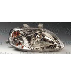 087387 Faro Fanale Proiettore dx H4 Elett Valeo Honda Civic 99-01 3 porte - Right headlight Civic 99-01 3 doors